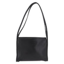 LOEWE Shoulder Bag Leather Black Gold Auth 186334A-13