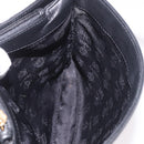 LOEWE Shoulder Bag Leather Black Gold Auth 186334A-22