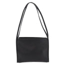 LOEWE Shoulder Bag Leather Black Gold Auth 186334A-2