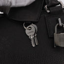 LOEWE Hand Bag Leather 2way Gray Silver Auth 186337M-20