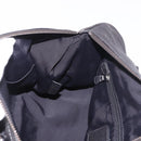 LOEWE Hand Bag Leather 2way Gray Silver Auth 186337M-24