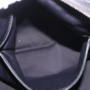 LOEWE Hand Bag Leather 2way Gray Silver Auth 186337M-26