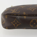 LOUIS VUITTON Monogram Pochette Accessoires Pouch M51980 LV Auth 186343A-6