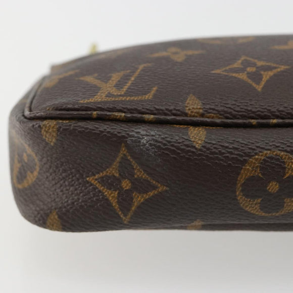 LOUIS VUITTON Monogram Pochette Accessoires Pouch M51980 LV Auth 186343A