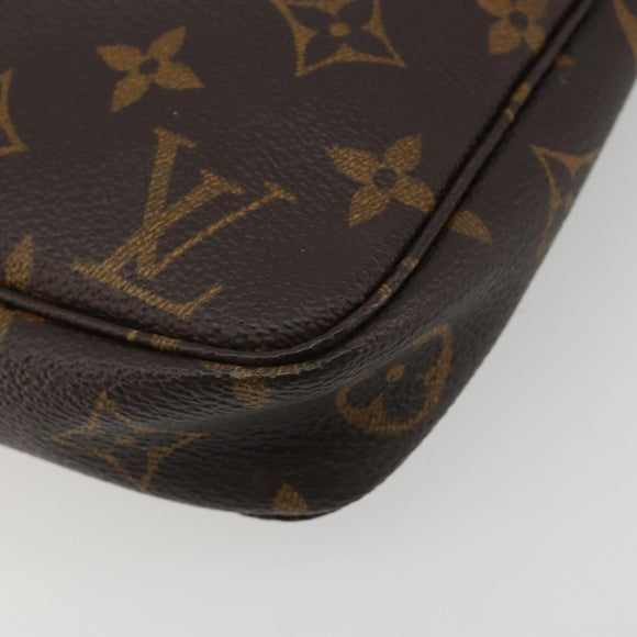 LOUIS VUITTON Monogram Pochette Accessoires Pouch M51980 LV Auth 186343A