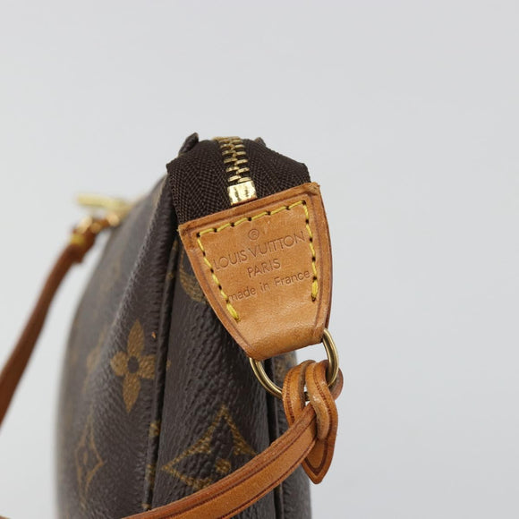 LOUIS VUITTON Monogram Pochette Accessoires Pouch M51980 LV Auth 186343A