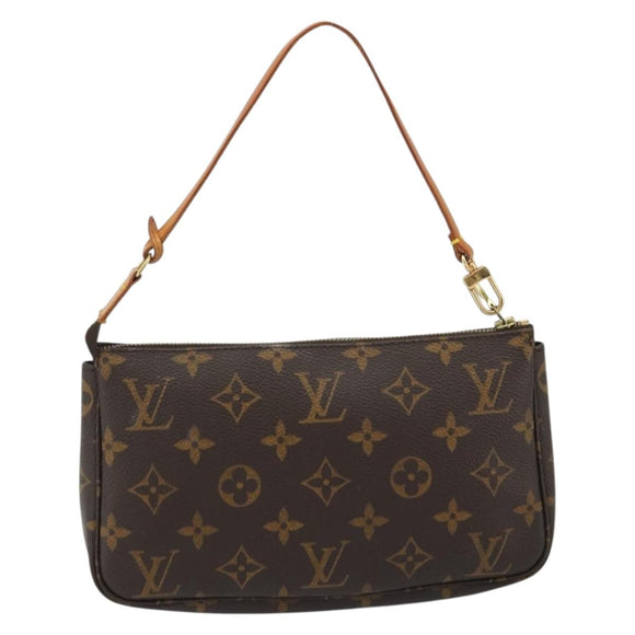LOUIS VUITTON Monogram Pochette Accessoires Pouch M51980 LV Auth 186343A