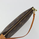 LOUIS VUITTON Monogram Pochette Accessoires Pouch M51980 LV Auth 186343A-7