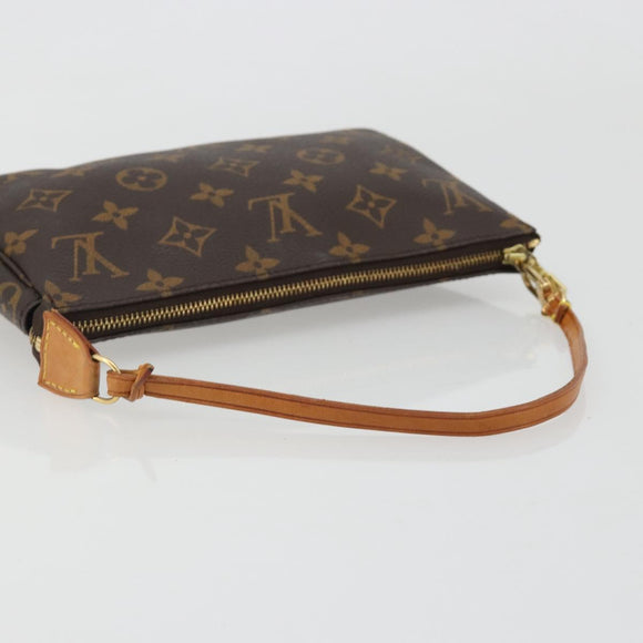 LOUIS VUITTON Monogram Pochette Accessoires Pouch M51980 LV Auth 186343A