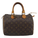 LOUIS VUITTON Monogram Speedy 25 Hand Bag M41528 LV Auth 186344A-13
