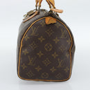 LOUIS VUITTON Monogram Speedy 25 Hand Bag M41528 LV Auth 186344A-4
