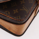 LOUIS VUITTON Monogram Cartouchiere GM Shoulder Bag M51252 LV Auth 186346-15