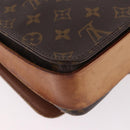 LOUIS VUITTON Monogram Cartouchiere GM Shoulder Bag M51252 LV Auth 186346-16
