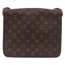 LOUIS VUITTON Monogram Cartouchiere GM Shoulder Bag M51252 LV Auth 186346-2