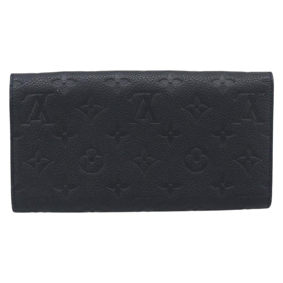 LOUIS VUITTON Empreinte Portefeuille Ville To Oze Wallet M60258 LV Auth 186347M