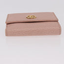 GUCCI GG Marmont Wallet Leather Pink Gold 524672 Auth 186349M-6