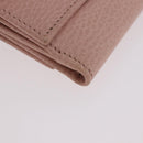 GUCCI GG Marmont Wallet Leather Pink Gold 524672 Auth 186349M-7