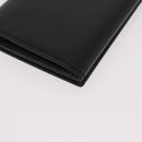 CARTIER Card Case Leather Black Auth 186351V-10
