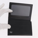 CARTIER Card Case Leather Black Auth 186351V-13