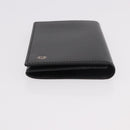 CARTIER Card Case Leather Black Auth 186351V-4