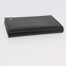 CARTIER Card Case Leather Black Auth 186351V-6