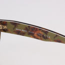 Miu Miu Sunglasses plastic Brown Auth 186352M-14
