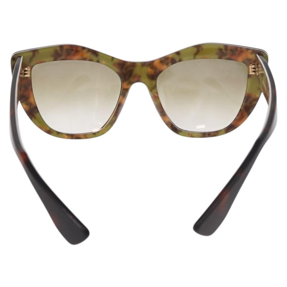 Miu Miu Sunglasses plastic Brown Auth 186352M