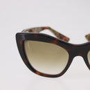 Miu Miu Sunglasses plastic Brown Auth 186352M-3