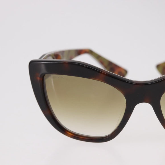 Miu Miu Sunglasses plastic Brown Auth 186352M