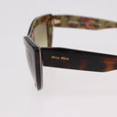 Miu Miu Sunglasses plastic Brown Auth 186352M-6