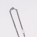 LOUIS VUITTON Pendant Valentine Padlock Necklace metal Black M01149 Auth 186353V-7