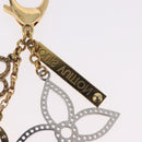 LOUIS VUITTON Bijou Sac Tapage Charm metal Gold Silver M65722 LV Auth 186356A-12