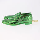 Berluti Key Ring metal Green Auth 186358M-11