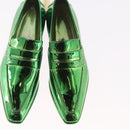 Berluti Key Ring metal Green Auth 186358M-4