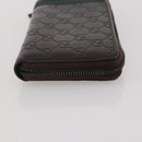 GUCCI GG Canvas GG Supreme Sherry Line Bag Leather 3 Set Beige Brown Auth 186359-18