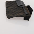 GUCCI GG Canvas Shoulder Bag 2 Set Beige Black Auth 186360-12