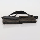 GUCCI GG Canvas Shoulder Bag 2 Set Beige Black Auth 186360-15