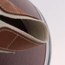HERMES Saddle Box metal Brown Auth 186368-9