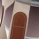HERMES Saddle Box metal Brown Auth 186368-12