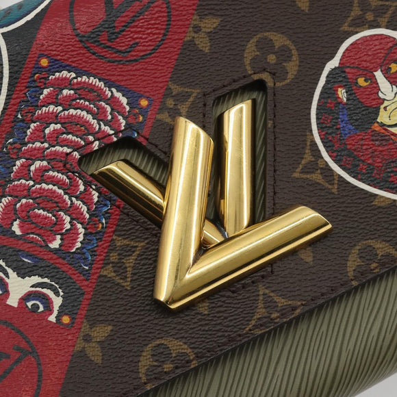 LOUIS VUITTON Monogram Kabuki Twist MM Shoulder Bag M67270 LV Auth 186369SAM