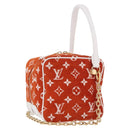 LOUIS VUITTON Monogram Jaguar LV Match Square Bag Orange M46212 Auth 186370SAM-1