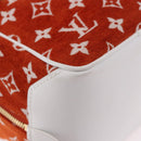 LOUIS VUITTON Monogram Jaguar LV Match Square Bag Orange M46212 Auth 186370SAM-13