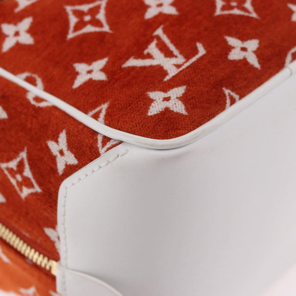 LOUIS VUITTON Monogram Jaguar LV Match Square Bag Orange M46212 Auth 186370SAM