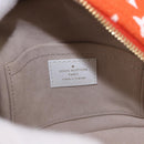 LOUIS VUITTON Monogram Jaguar LV Match Square Bag Orange M46212 Auth 186370SAM-18