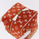 LOUIS VUITTON Monogram Jaguar LV Match Square Bag Orange M46212 Auth 186370SAM-6