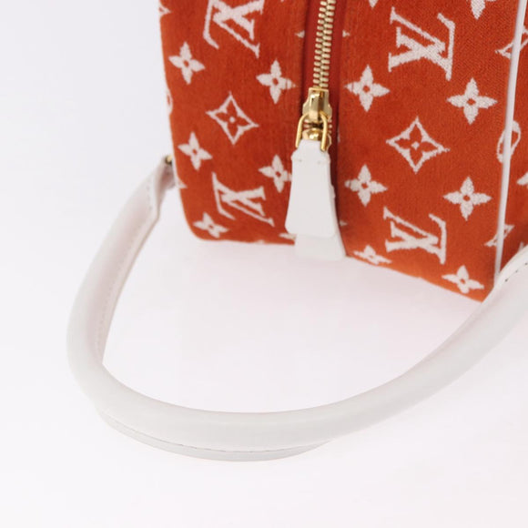 LOUIS VUITTON Monogram Jaguar LV Match Square Bag Orange M46212 Auth 186370SAM