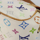 LOUIS VUITTON Monogram Multicolor Marilyn Shoulder Bag White M40206 Auth 186372-17