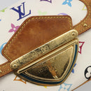 LOUIS VUITTON Monogram Multicolor Marilyn Shoulder Bag White M40206 Auth 186372-19
