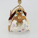 LOUIS VUITTON Monogram Multicolor Marilyn Shoulder Bag White M40206 Auth 186372-3