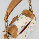LOUIS VUITTON Monogram Multicolor Marilyn Shoulder Bag White M40206 Auth 186372-6